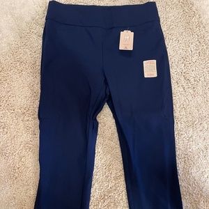 Dark blue capri dress pants
